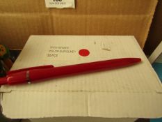 Box of 50x Burgundy Pens - New & Boxed.