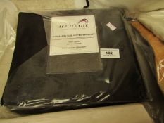 ACP Textile - SuperKing Fitted Bedsheet (Black) - Packaged.