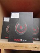 Beats Studio wired over-ear headphones, tested working and boxed. See picture for colour | Please