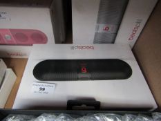 Beats Pill portable speaker, untested and boxed. RRP £165.00 | See picture for colour