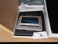 Crucial 2.5" solid state drive 750GB untested and boxed.