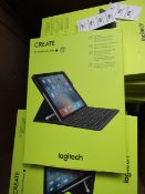 Logitech Create keyboard for iPad Pro 9.7", untested and boxed.