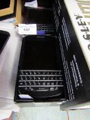 BlackBerry Q10 smartphone, powers on but not all functions tested. RRP £169.00