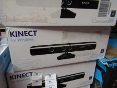 Kinect for Windows, unchecked and boxed. RRP £89.00 | Please note, this item is NOT compatible