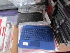 7x Various Microsoft type keyboards, keyboard layout may vary, all untested.