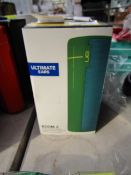 Ultimate Ears Mega Boom 2 portable speaker, tested working and boxed. RRP £94.99 See picture for