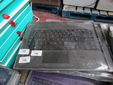 Microsoft Surface Pro type cover, untested and boxed. QWERTY keyboard