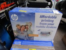 HP DeskJet 2630 wireless printer, untested and boxed.