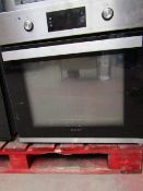 Sharp, built in Electric Single Oven, Heavily used, Untested