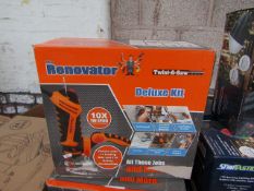 | 1X | RENOVATOR TWIST A SAW WITH ACCESSORY KIT | MAIN UNIT IS TESTED WORKING BUT WE HAVEN'T CHECKED