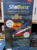 | 1X | STARTASTIC OUTDOOR AND INDOOR THEMED MOTION PROJECTOR | UNCHECKED AND BOXED | NO ONLINE RE-