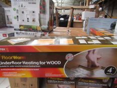 Vitrex Floor Warm 4m2 underfloor heating for wood, new and boxed.