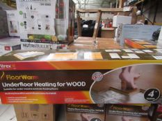 Vitrex Floor Warm 4m2 underfloor heating for wood, new and boxed.