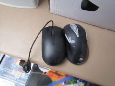 5X Microsoft Mouses With Receivers Tested Working