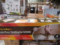 Vitrex Floor Warm 4m2 underfloor heating for wood, new and boxed.