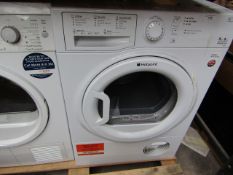 Hotpoint Washer/Dryer 8Kg powers on and spins no other functions checked.