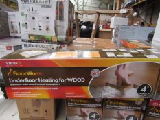 Vitrex Floor Warm 4m2 underfloor heating for wood, new and boxed.