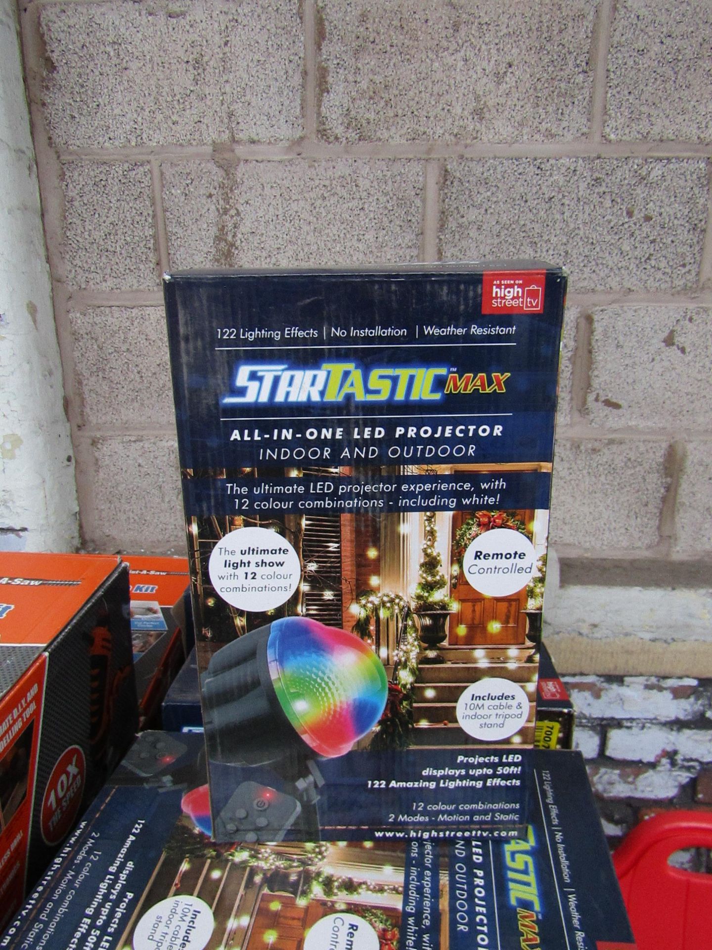 | 1X | STARTASTIC MAX ACTION LASER PROJECTORS | UNCHECKED AND BOXED | NO ONLINE RE-SALE | SKU