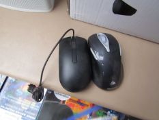 5X Microsoft Mouses With Receivers Tested Working