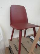 | 1X | MUUTO NERD DINING CHAIR | LOOKS UNUSED (NO GUARANTEE), BOXED | RRP £348.00 |