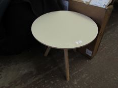 | 1X | HAY COPENHAGUE CPH20 SIDE TABLE 50CM WIDE | IN GOOD CONITION BUT HAS DIRTY MARKS ON TOP WHICH