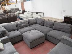 M Star 6 Piece section sofa in good condition but could do with a clean