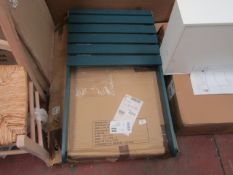 | 1X | LA REDOUTE ARONDECK STYLE GARDEN CHAIR, COMES FLAT PACKED MORE PIECE INSIDE THE BOX THAN IN