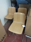 | 3X | NORMANN COPENHAGEN JUST CHAIRS | LOOKS UNUSED (NO GUARANTEE), BOXED | RRP £220 EACH |TOTAL