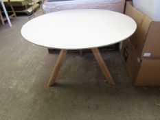 | 1X | HAY COPENHAGUE DINING TABLE 1.2MTRS DIAMETER | IN GOOD CONITION BUT HAS DIRTY MARKS ON TOP