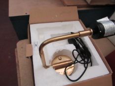 | 1X | MENU TRIBECCA SERIES STAPLE WALL LIGHT | LOOKS UNUSED AND BOXED BUT NO GUARANTEE | RRP £