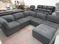 M Star 6 Piece section sofa in good condition but could do with a clean