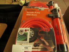 Stag Tools - Transfer Pump with Hoses - Packaged.