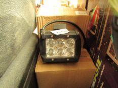 3x LED Lights (with Mounting Brackets) - Boxed.