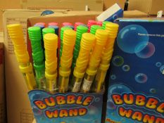 24x PlayWrite - Bubble Wand's - Packaged & Boxed.