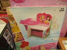 Disney Princess - Childrens Activity Chair with Desk - Unchecked & Boxed.