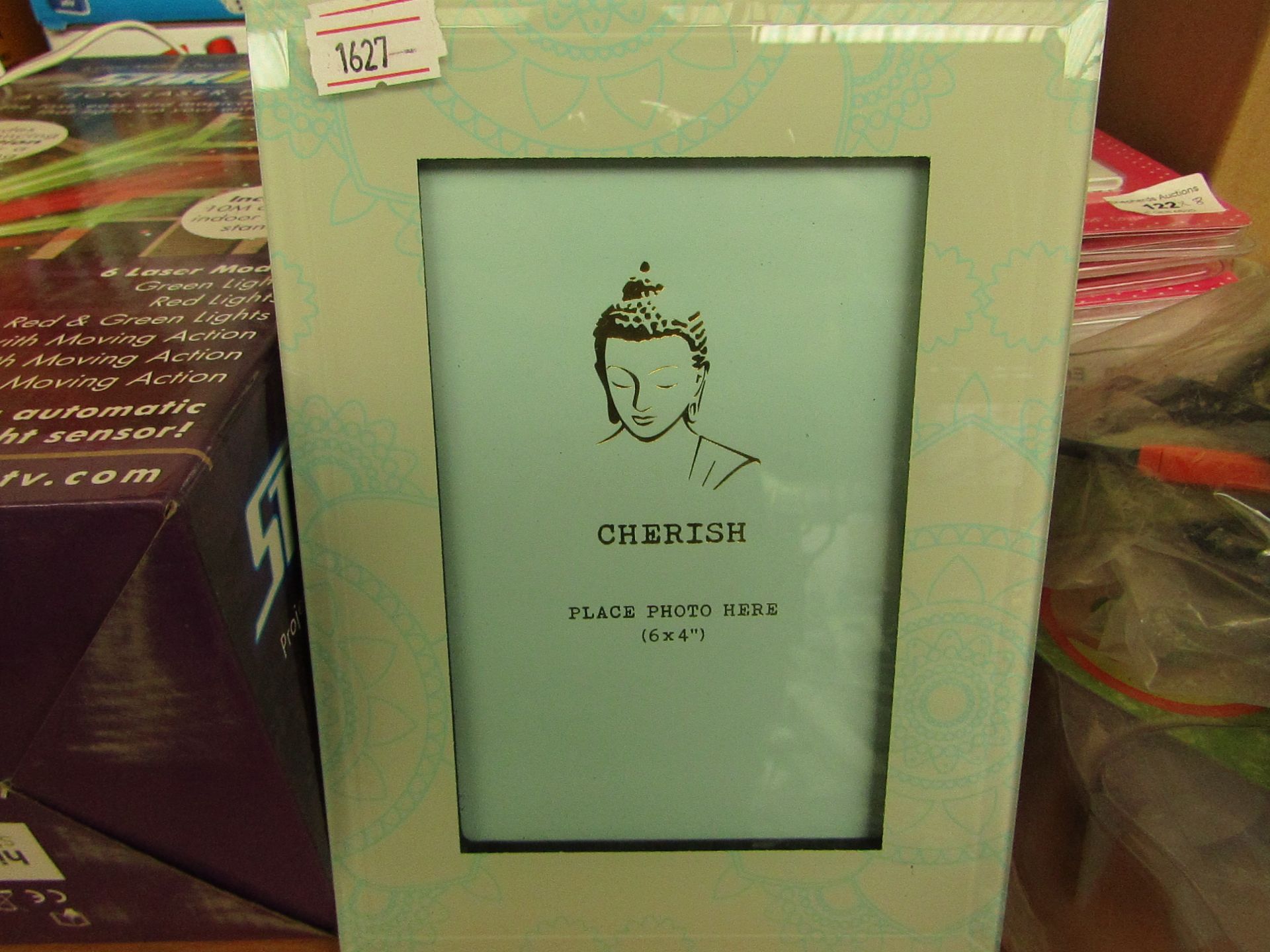 2x BUDDA B - Cherish Photo Frame (6x4) - New.