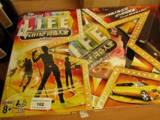 The Game Of Life - Fame Edition - Boxed Damaged - Unchecked & Boxed.