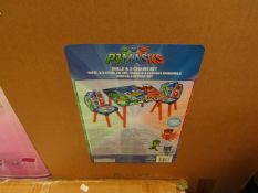 PJ Masks - Children's Table & 2 Chairs Set - Unchecked & Boxed.