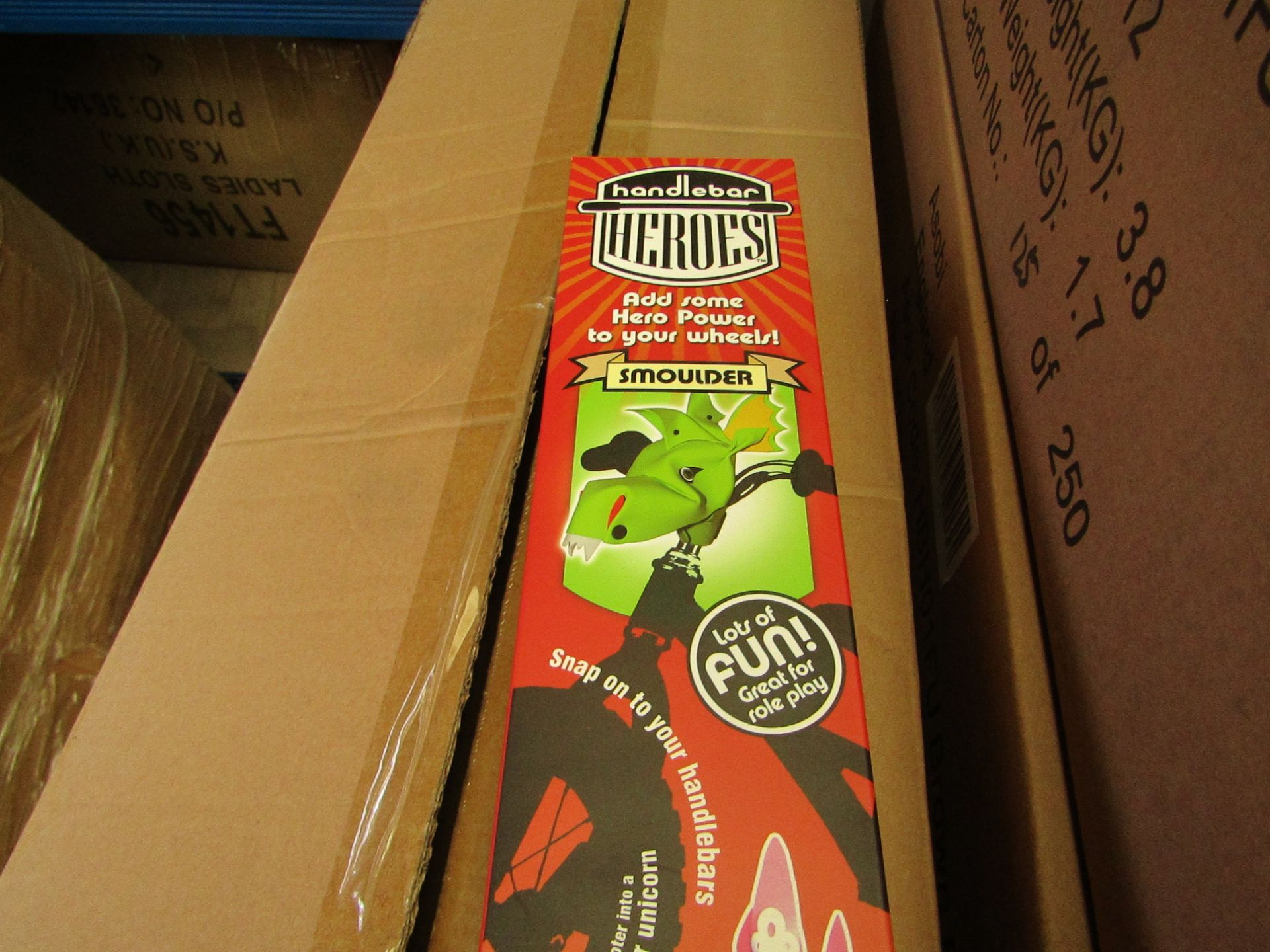 Handle Bar Heroes Smoulder Bike/Scooter Accessory. New & Boxed.