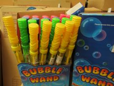 24x PlayWrite - Bubble Wand's - Packaged & Boxed.