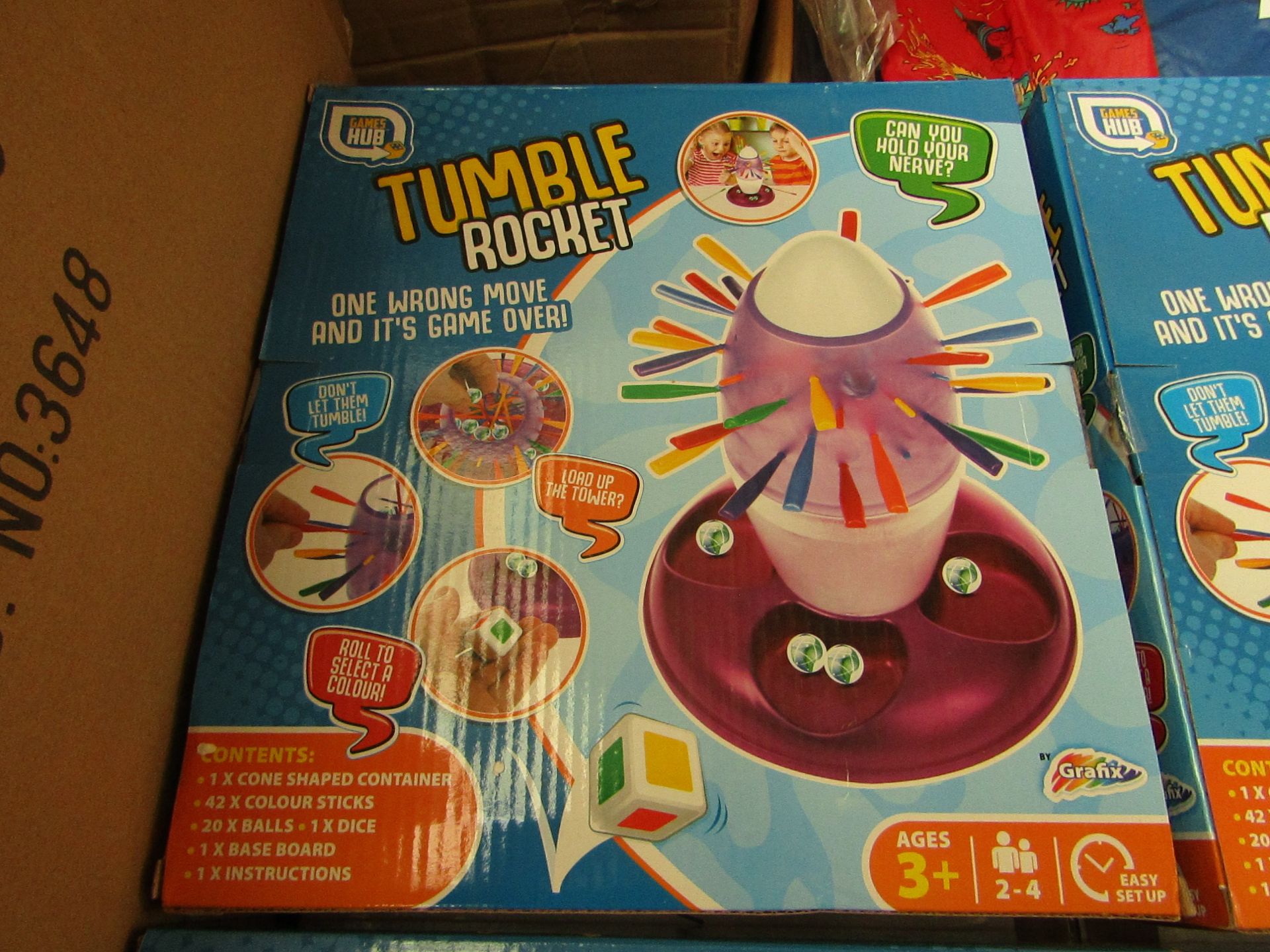 Grafix - Tumble Rockets Game - New & Boxed.