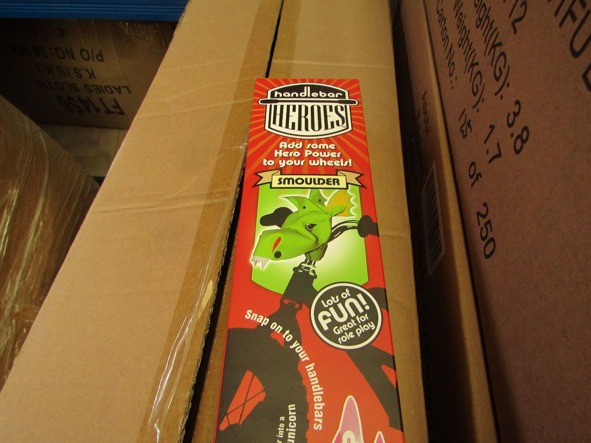 Handle Bar Heroes Smoulder Bike/Scooter Accessory. New & Boxed.