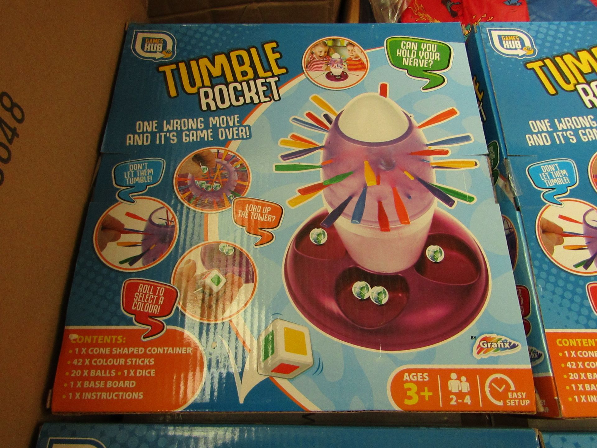 Grafix - Tumble Rockets Game - New & Boxed.