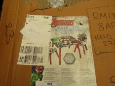 Marvel Avengers - Children's Table & 2 Chairs Set - Unchecked & Boxed.