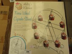 Hilly's Kitchen - Ferris Wheel Cupcake Stand - Unchecked & Boxed.