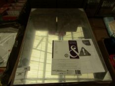 Cooke & Lewis - Dunnet Mirror (60 x 45cm) - New Packaged & Boxed.