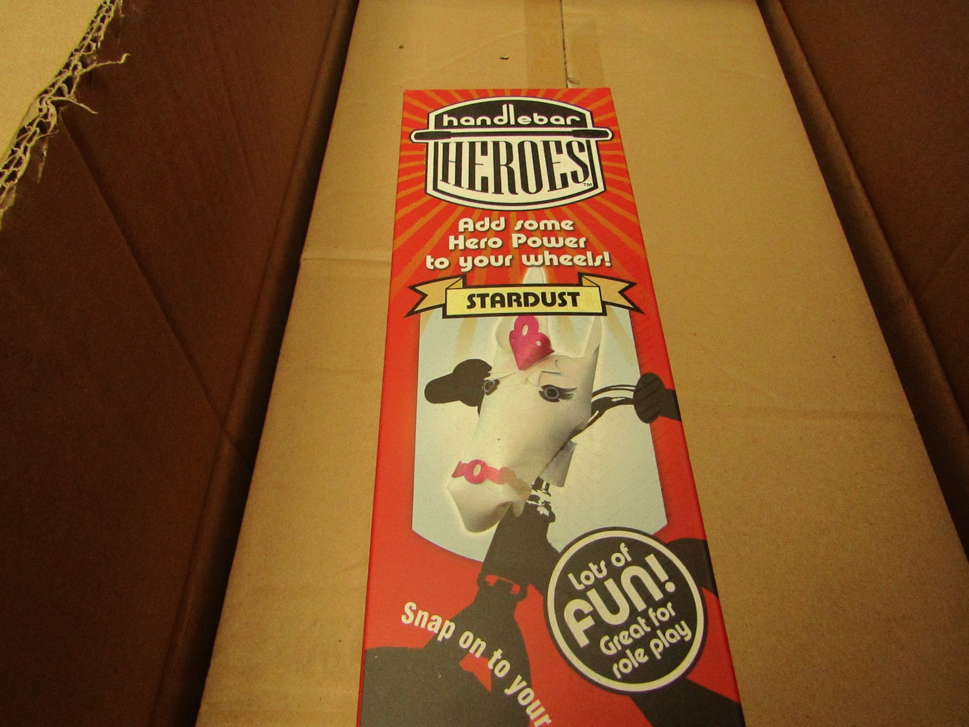 Handle Bar Heroes Stardust Bike/Scooter Accessory. New & Boxed.