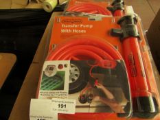 Stag Tools - Transfer Pump with Hoses - Packaged.