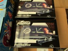 Fast&Furious - Frost & Sun Shield - New & Packaged.