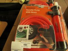 Stag Tools - Transfer Pump with Hoses - Packaged.